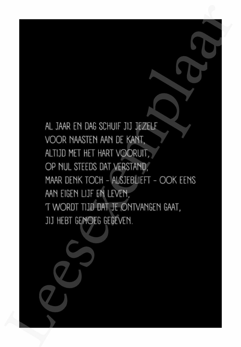 Preview: Een handjevol LOSLATEN