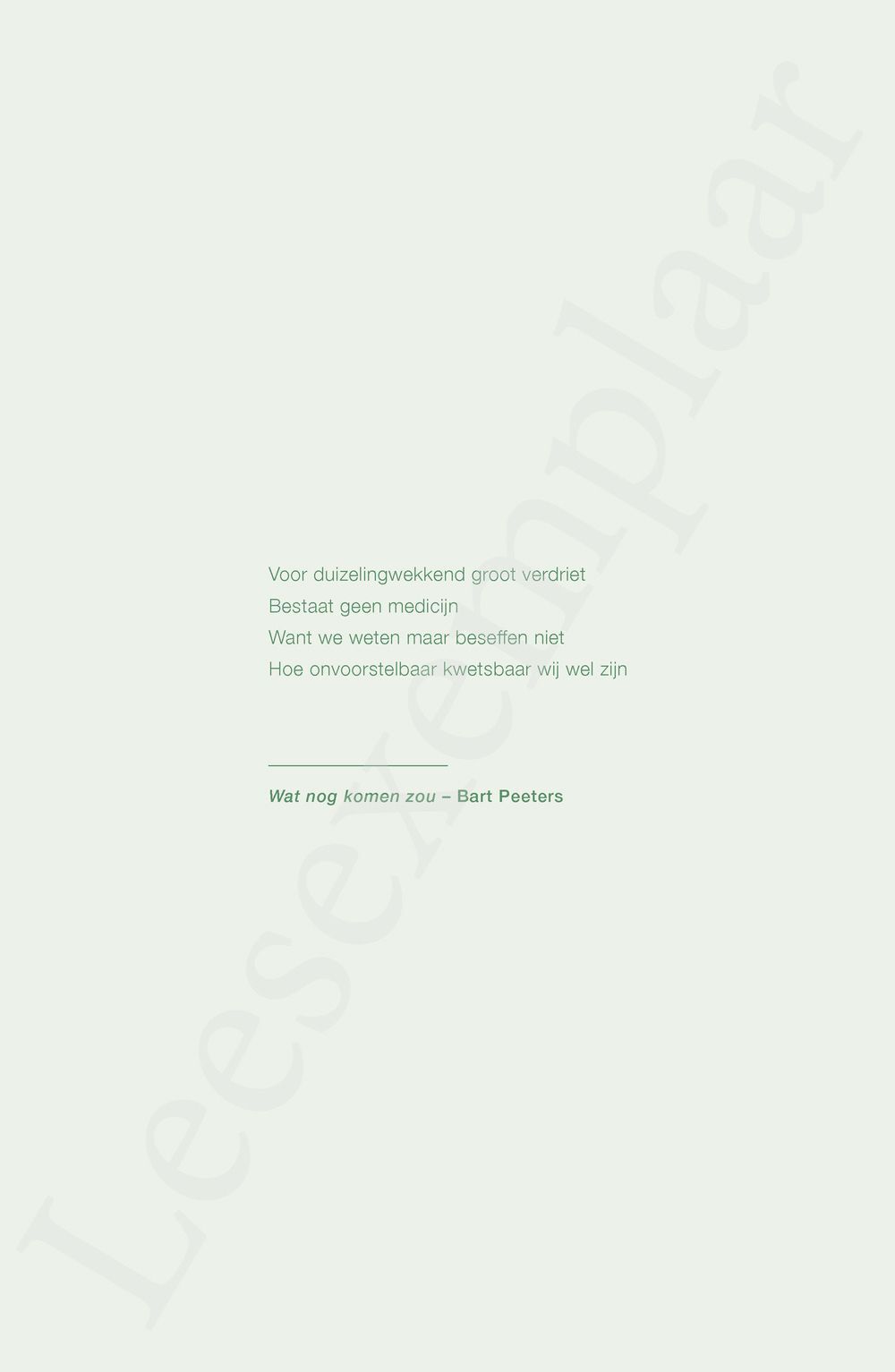 Preview: Alles is anders