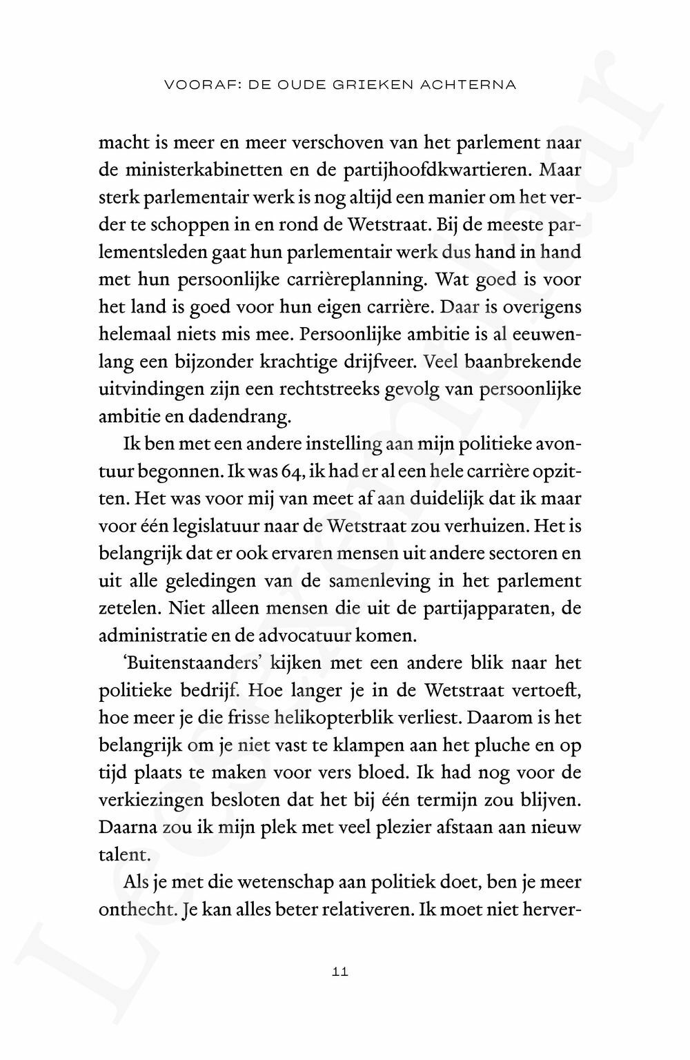 Preview: Burgerdienst in de Wetstraat