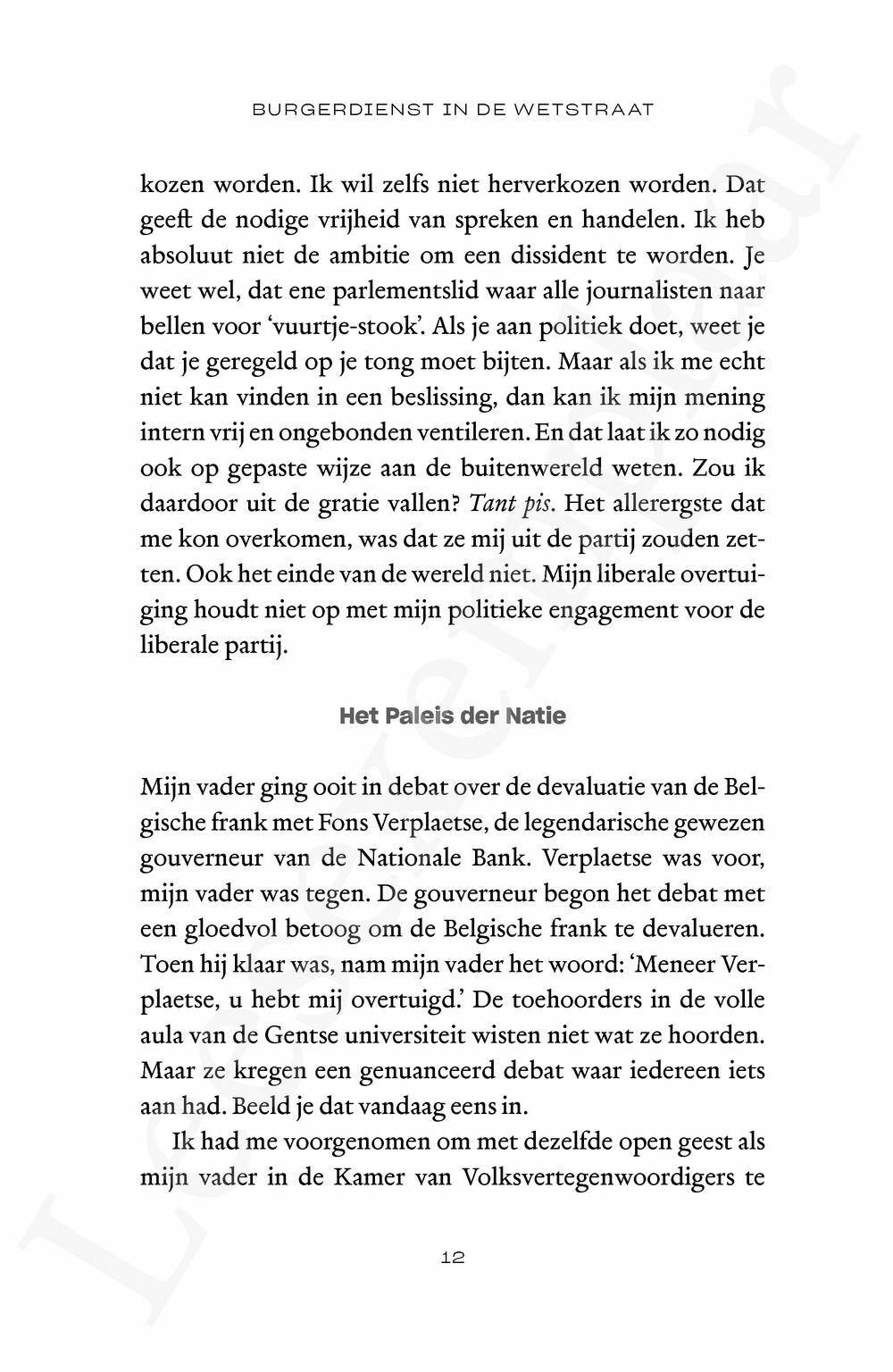 Preview: Burgerdienst in de Wetstraat