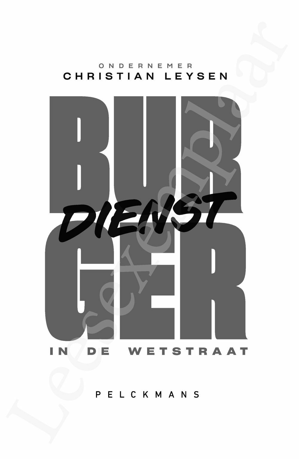 Preview: Burgerdienst in de Wetstraat