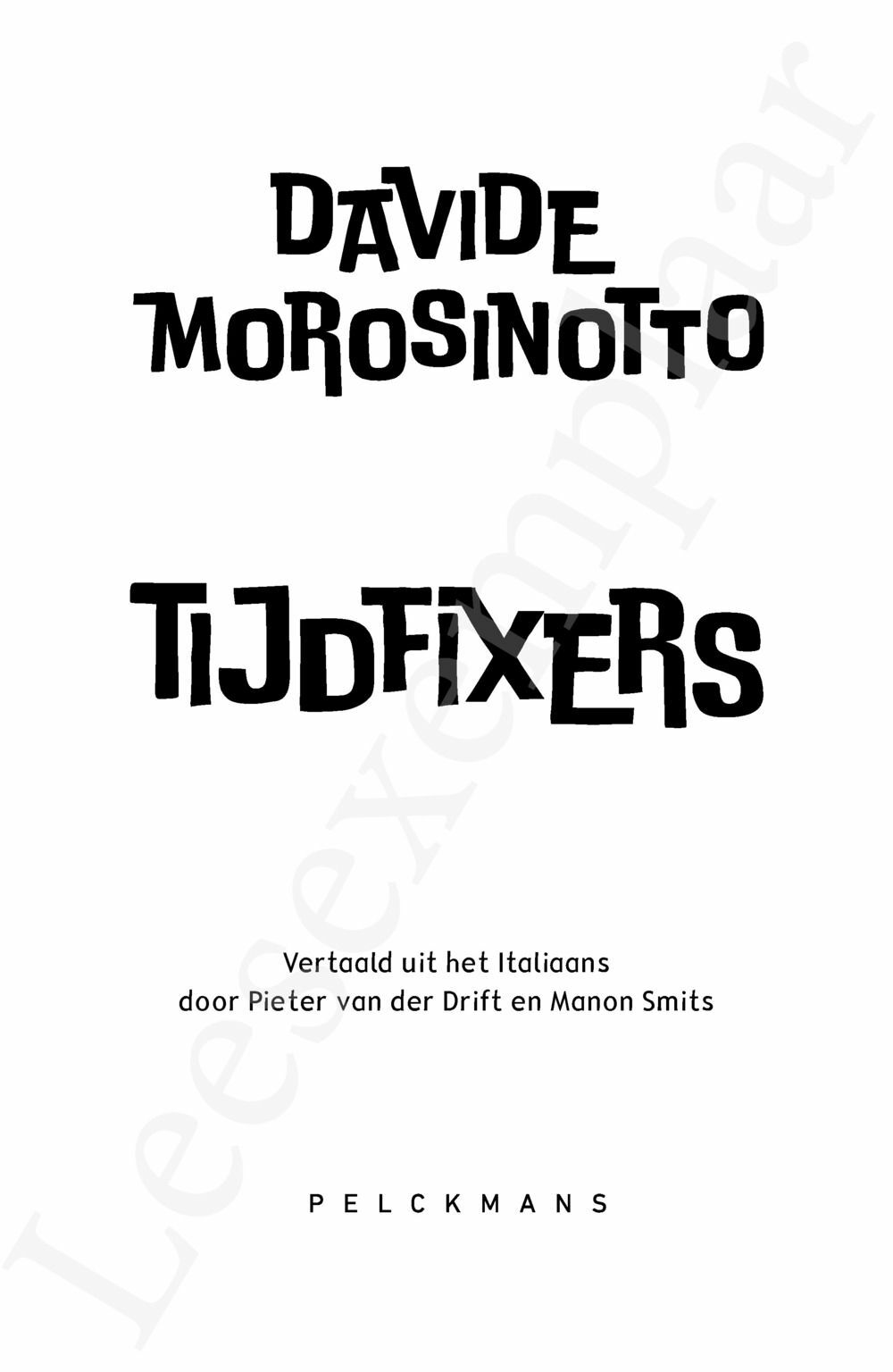 Preview: Tijdfixers