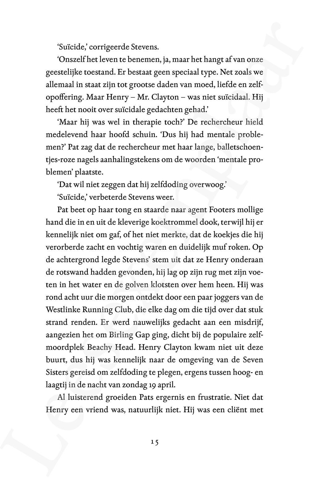Preview: Moord in therapie