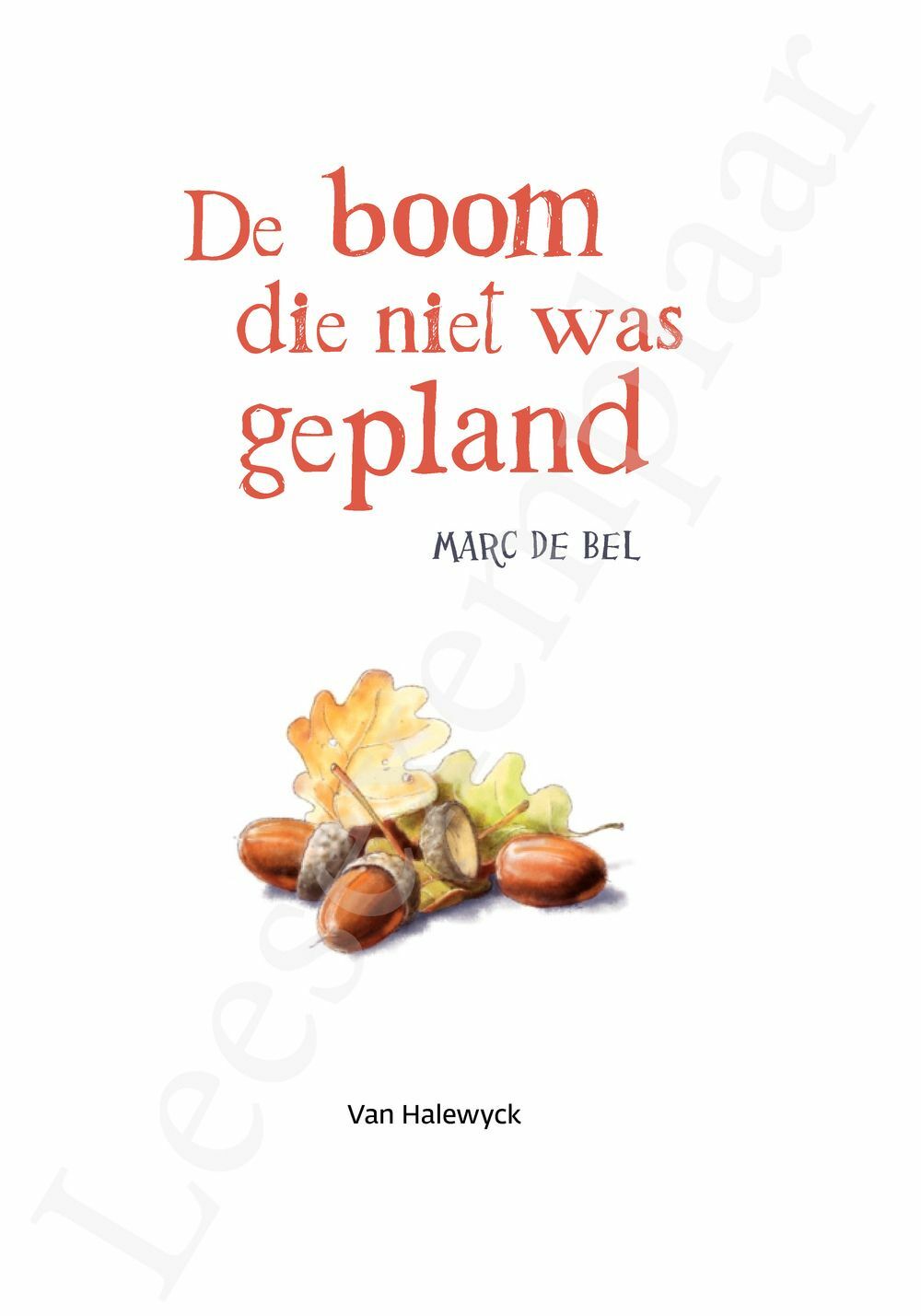 Preview: De boom die niet was gepland