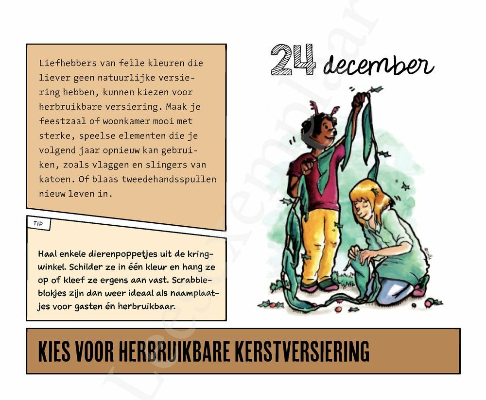 Preview: Zero waste kalender