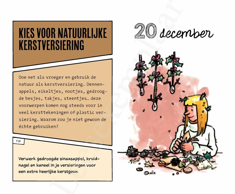 Preview: Zero waste kalender