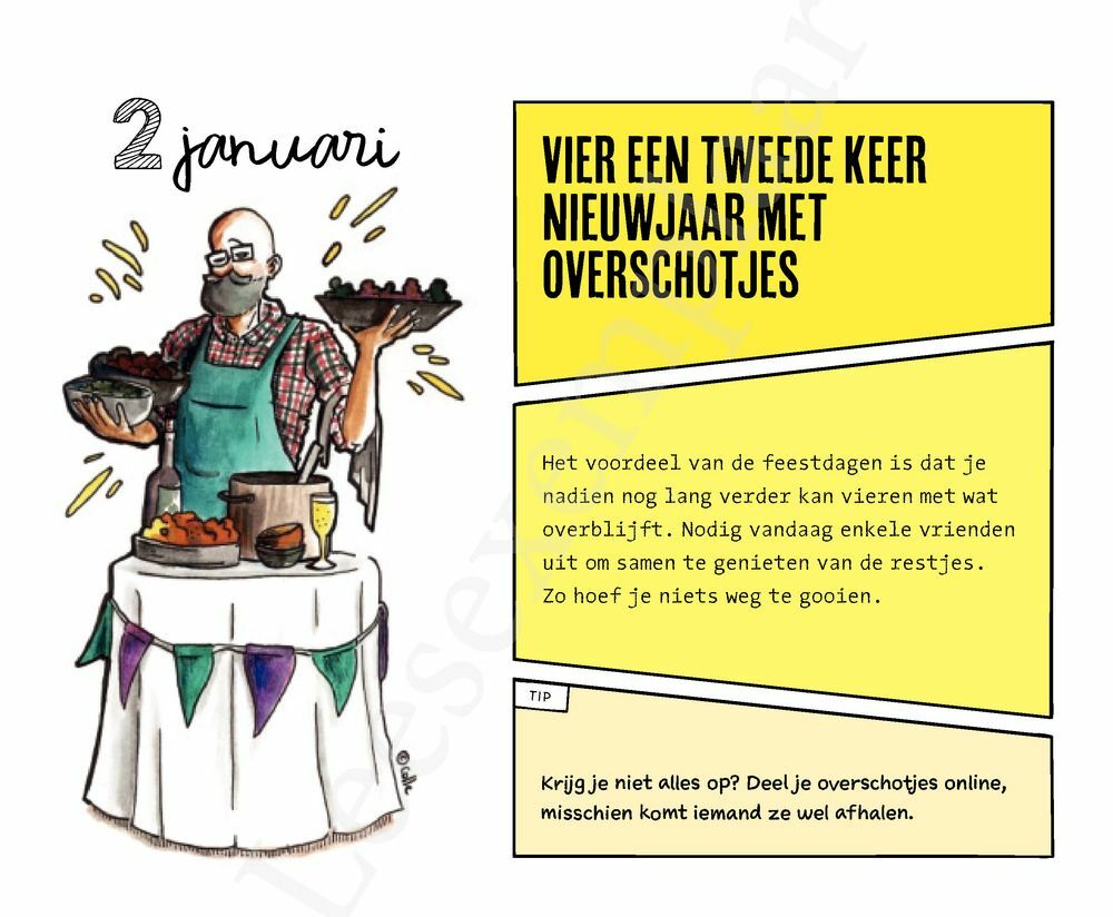 Preview: Zero waste kalender