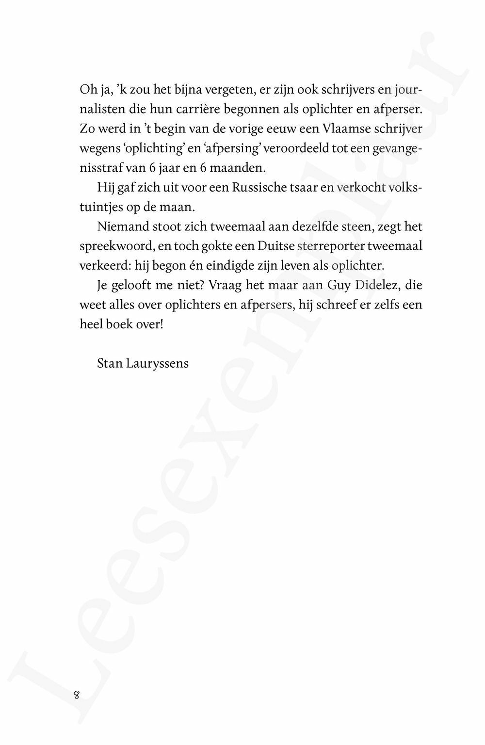 Preview: Oplichters & afpersers