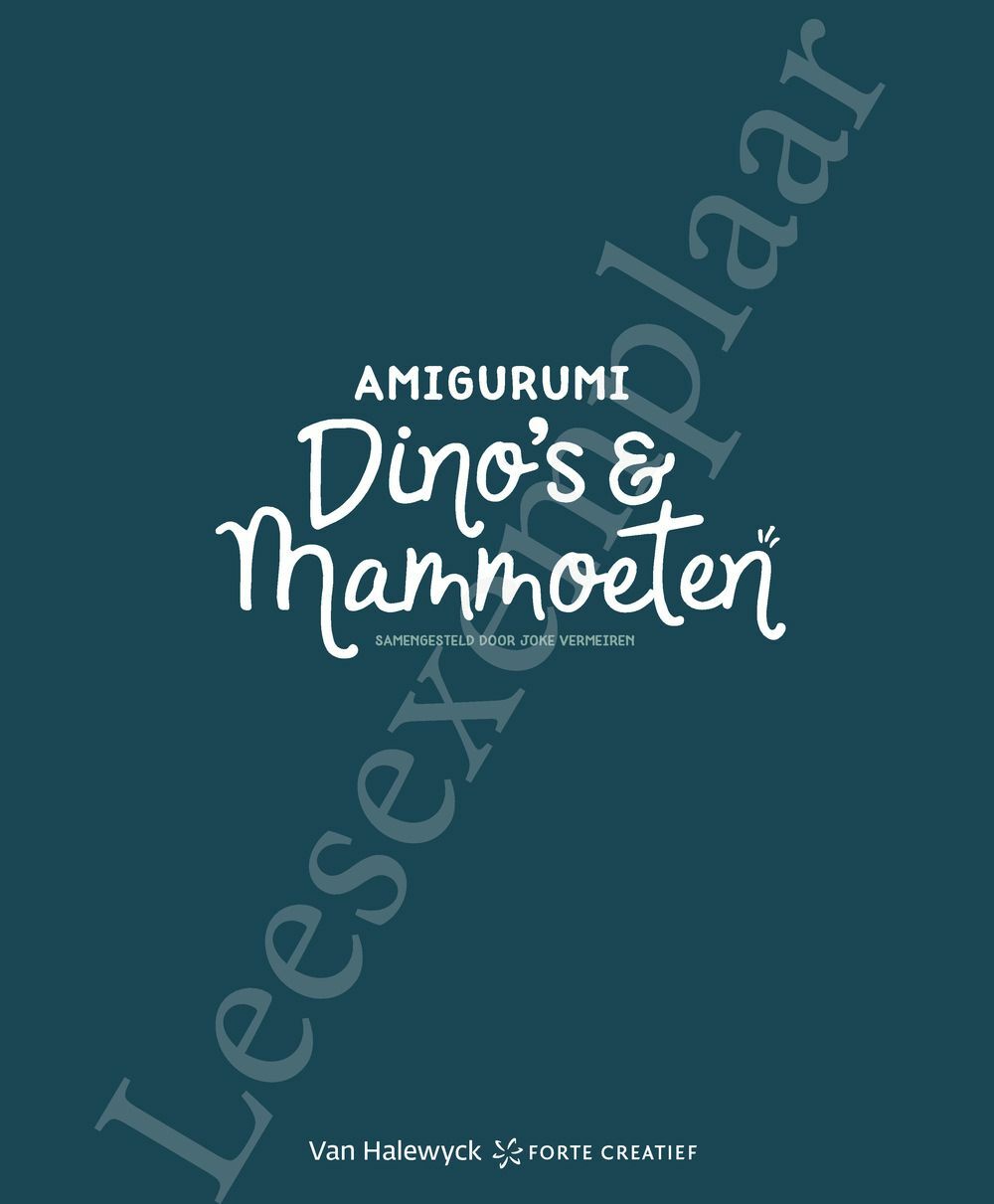 Preview: Amigurumi Dino's en Mammoeten
