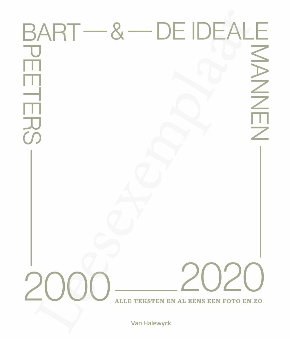 Preview: Bart Peeters & De Ideale Mannen 2000-2020