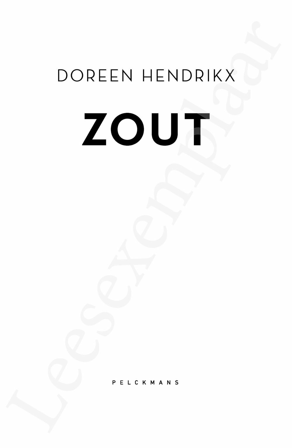 Preview: Zout