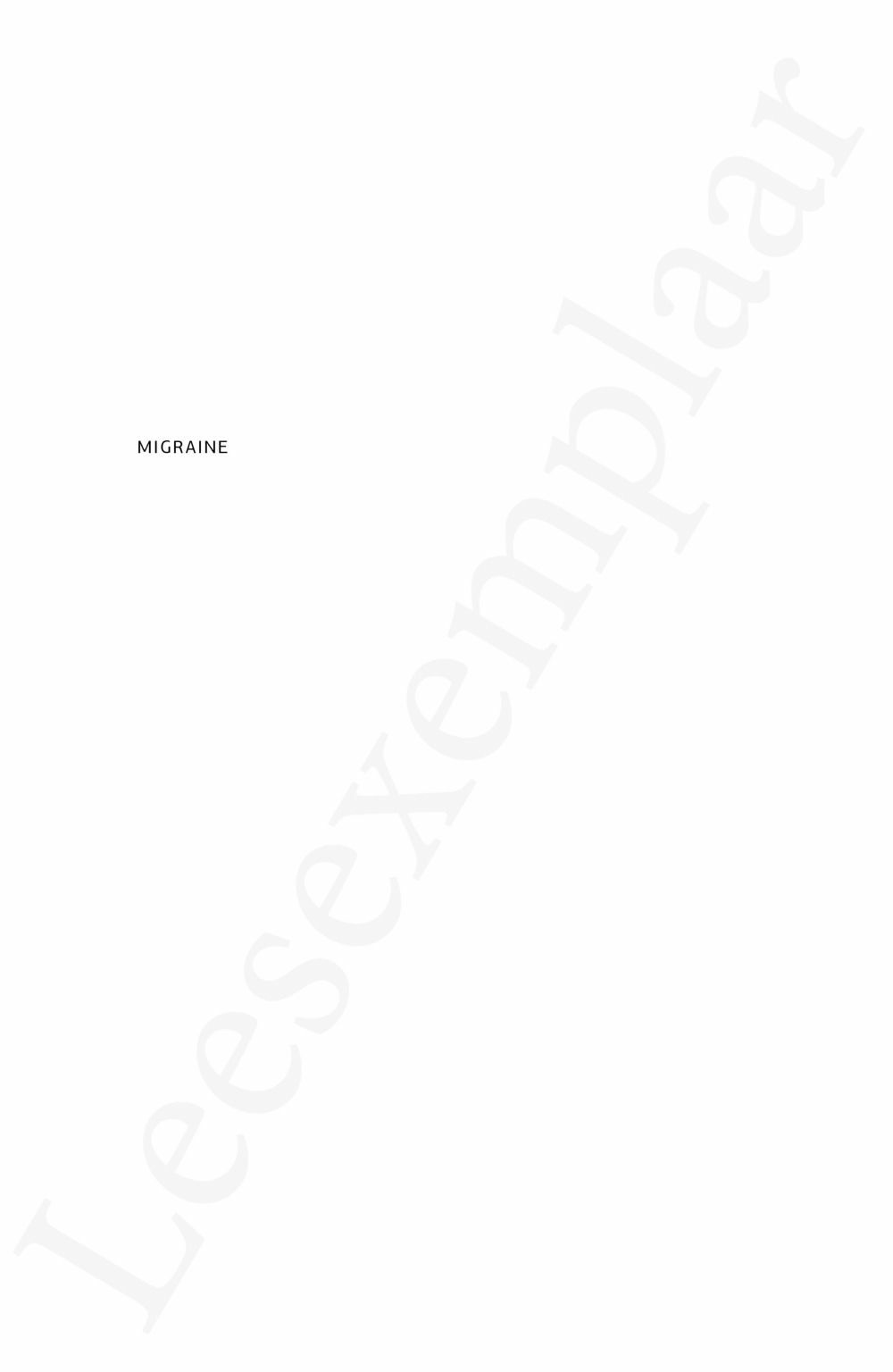 Preview: Migraine