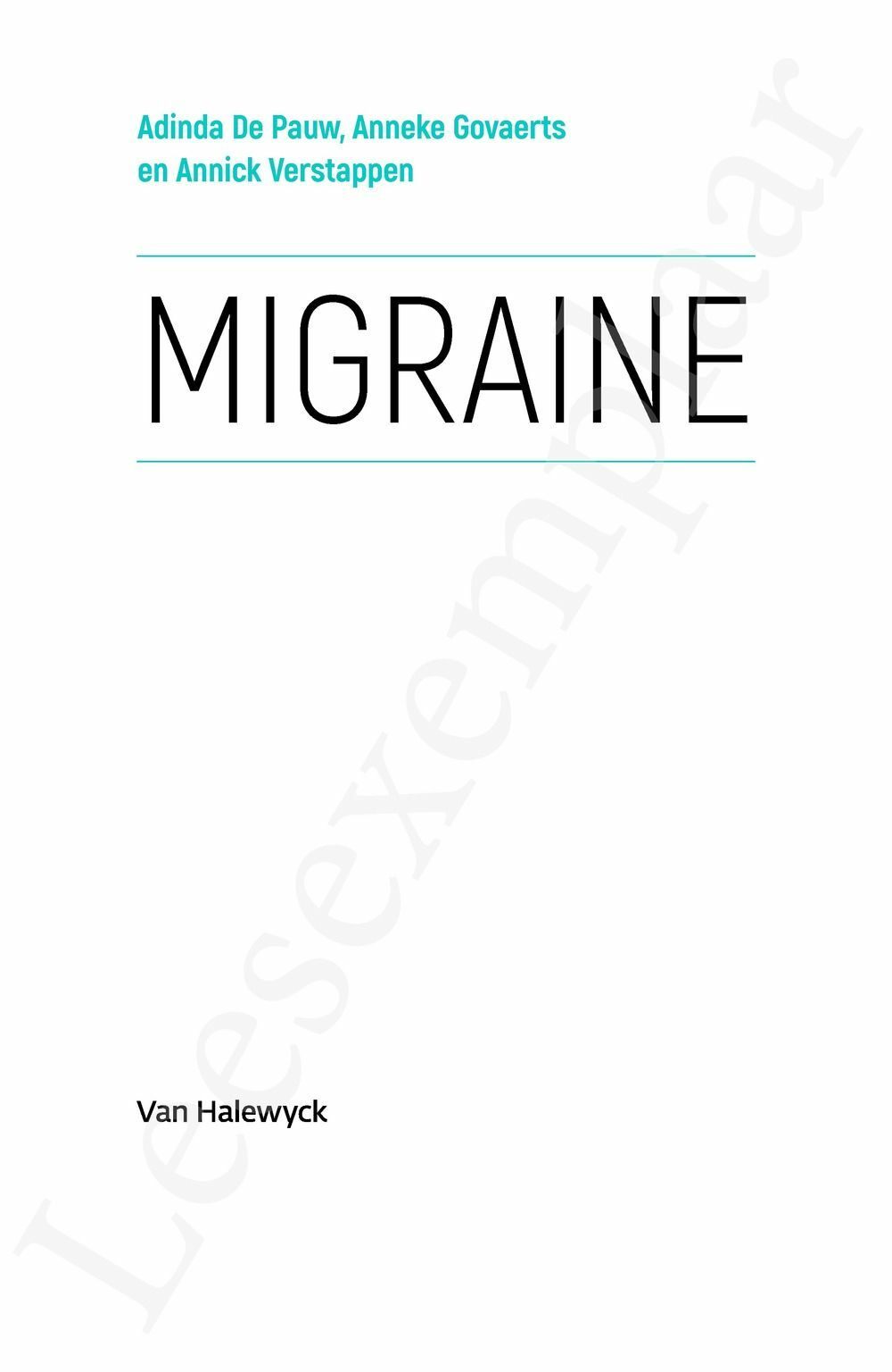 Preview: Migraine