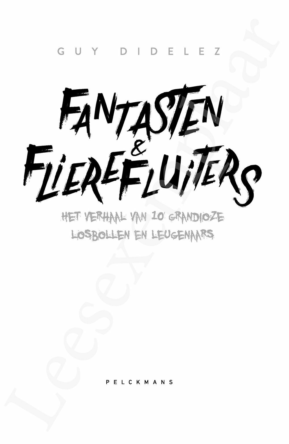 Preview: Fantasten & flierefluiters