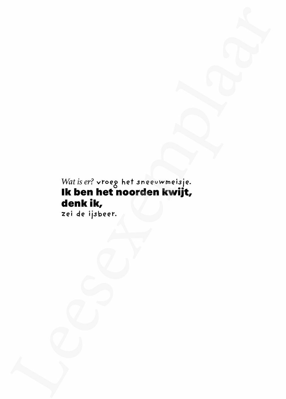 Preview: De laatste ijsbeer