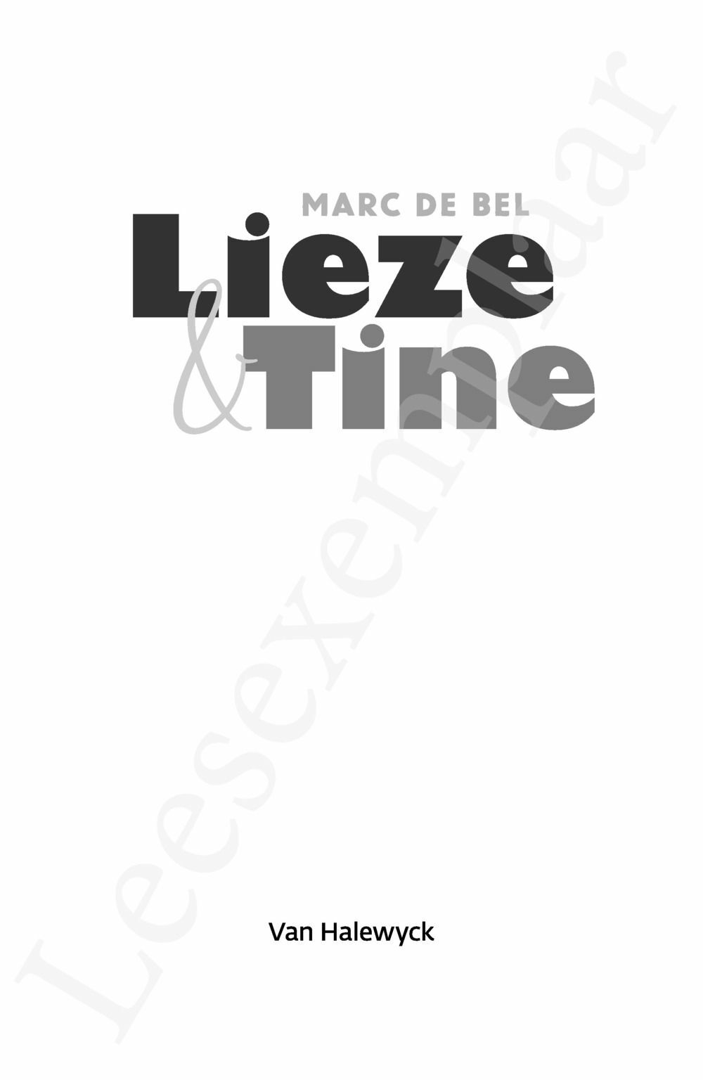 Preview: Lieze & Tine