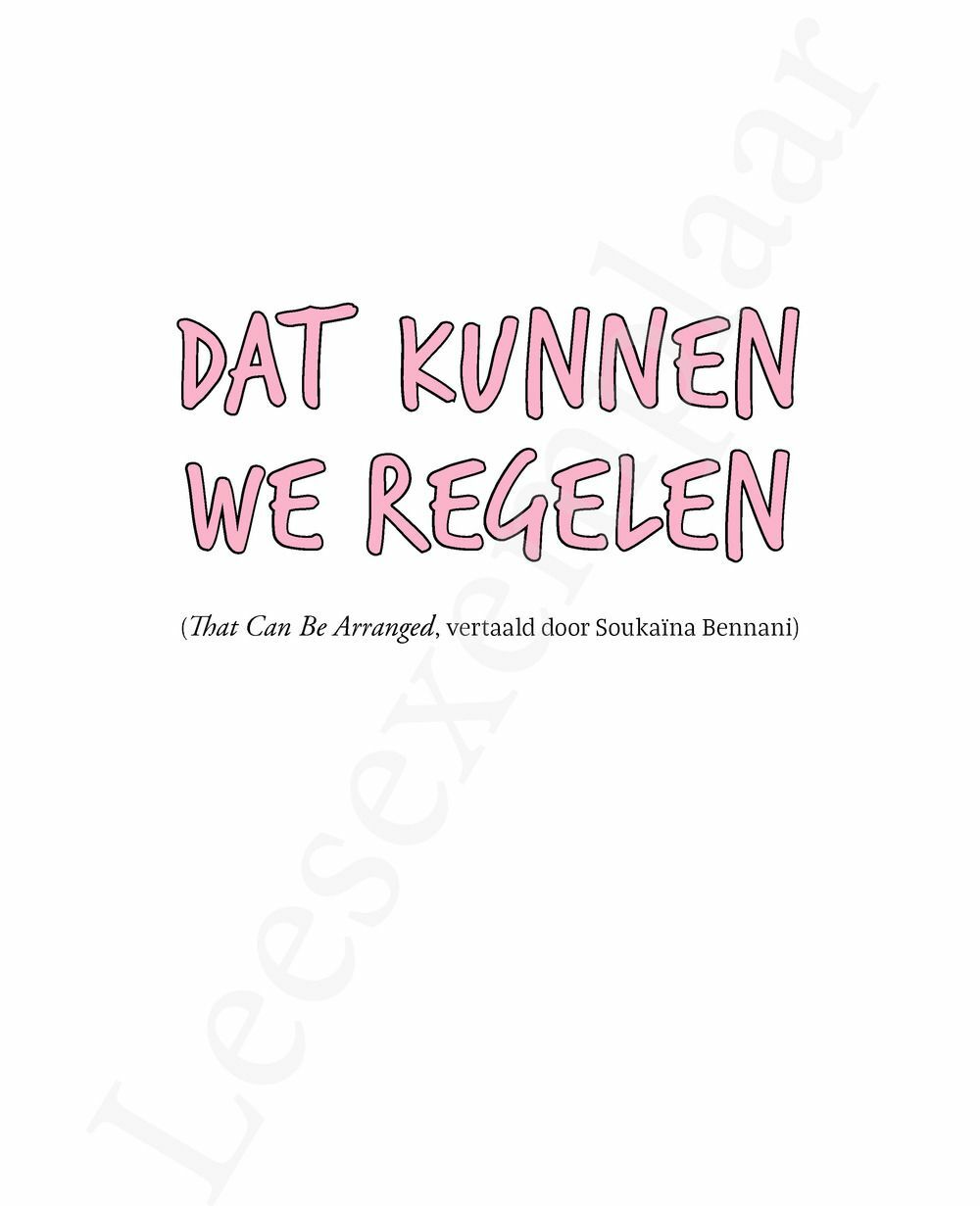 Preview: Dat kunnen we regelen