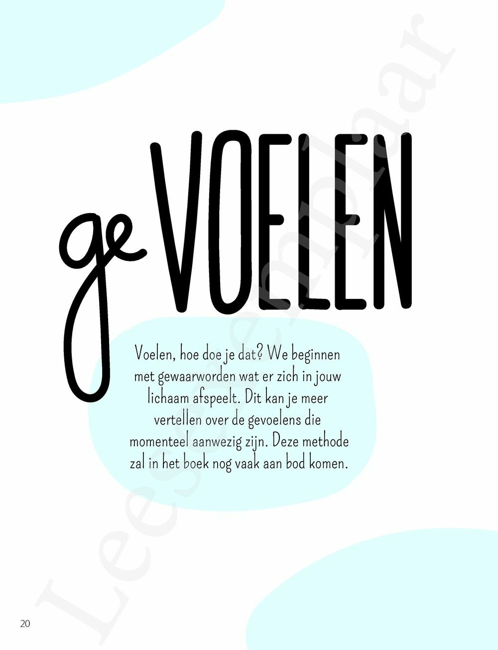 Preview: Voelgericht leven