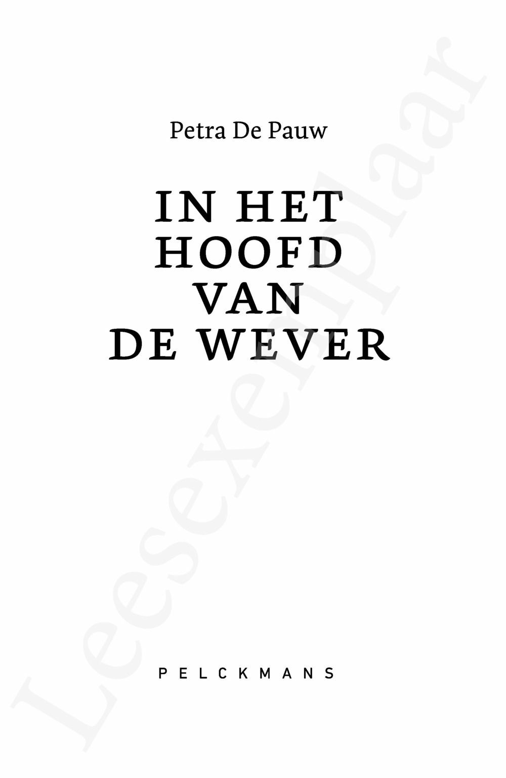 Preview: In het hoofd van De Wever
