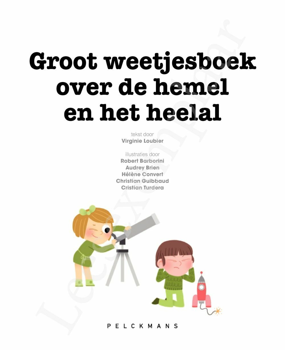 Preview: Groot weetjesboek over de hemel en het heelal