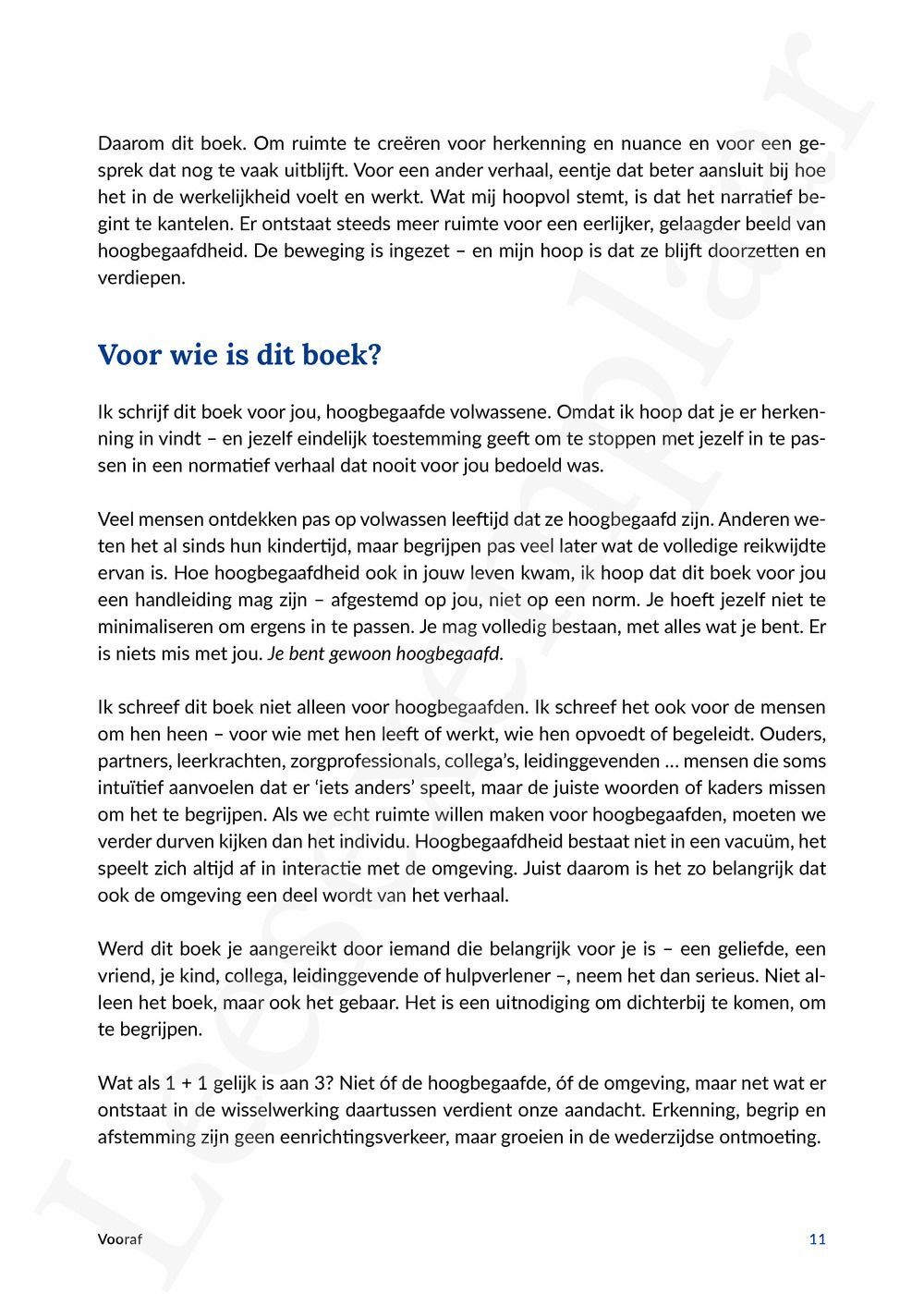 Preview: Hoogbegaafd zijn