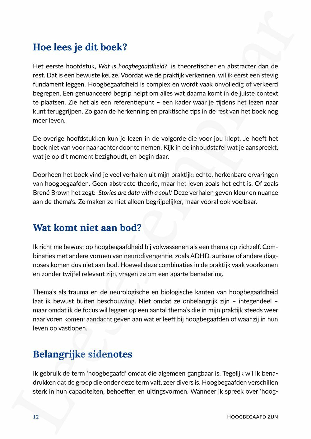 Preview: Hoogbegaafd zijn