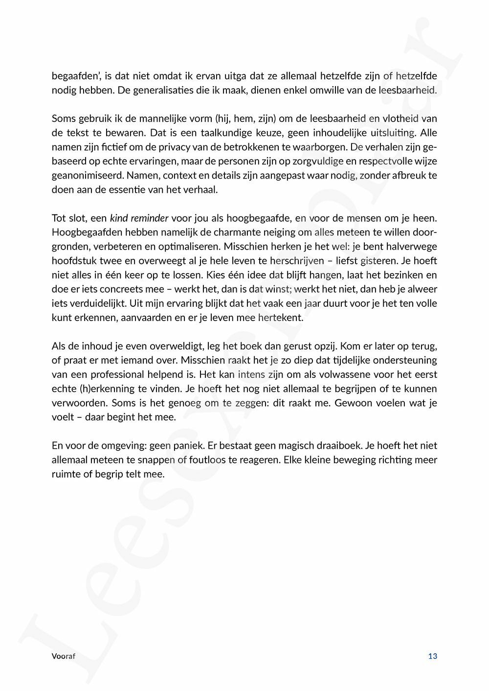 Preview: Hoogbegaafd zijn