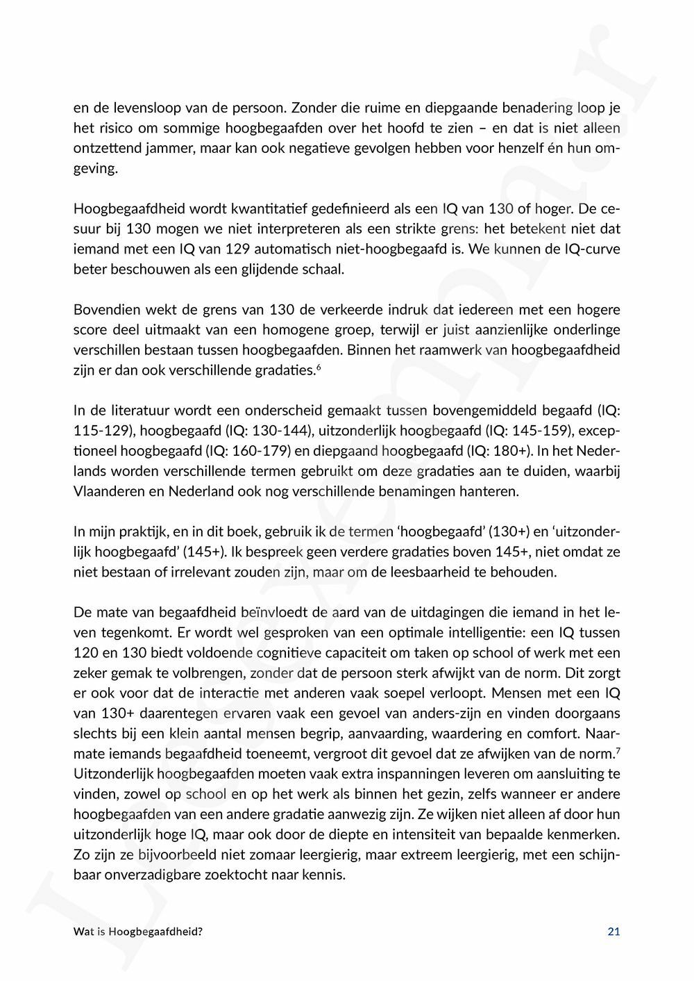 Preview: Hoogbegaafd zijn