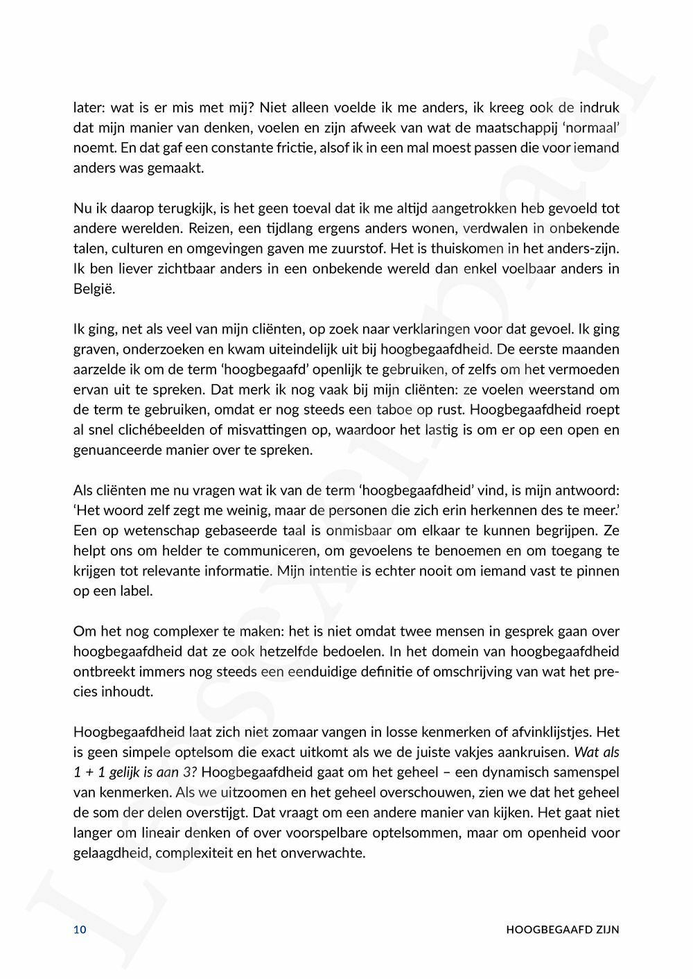 Preview: Hoogbegaafd zijn
