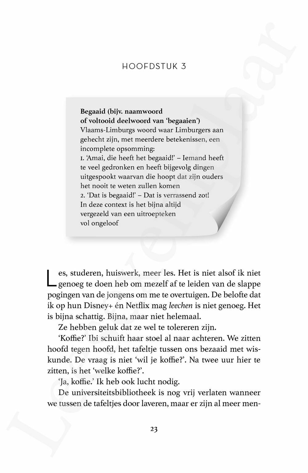 Preview: Dat is voor morgen
