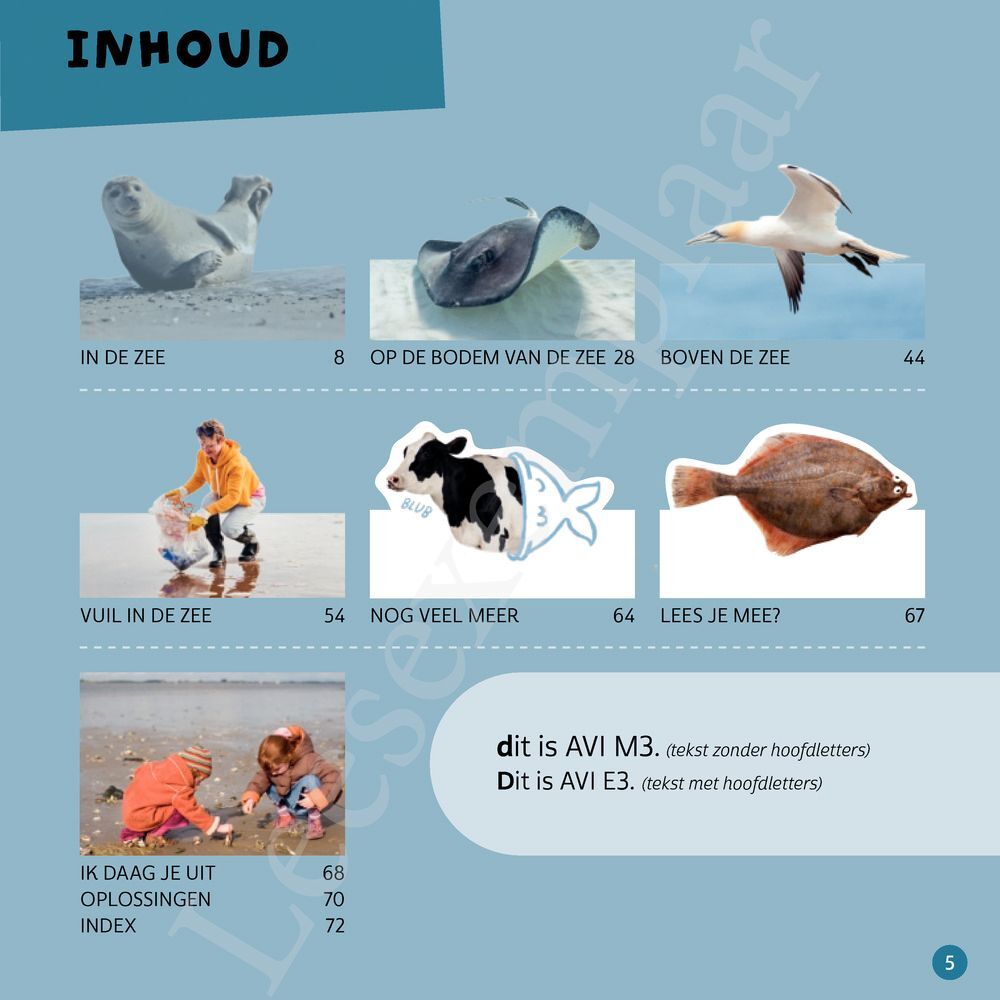 Preview: Ik weet, ik weet wat jij nog niet weet over... de dieren in de zee