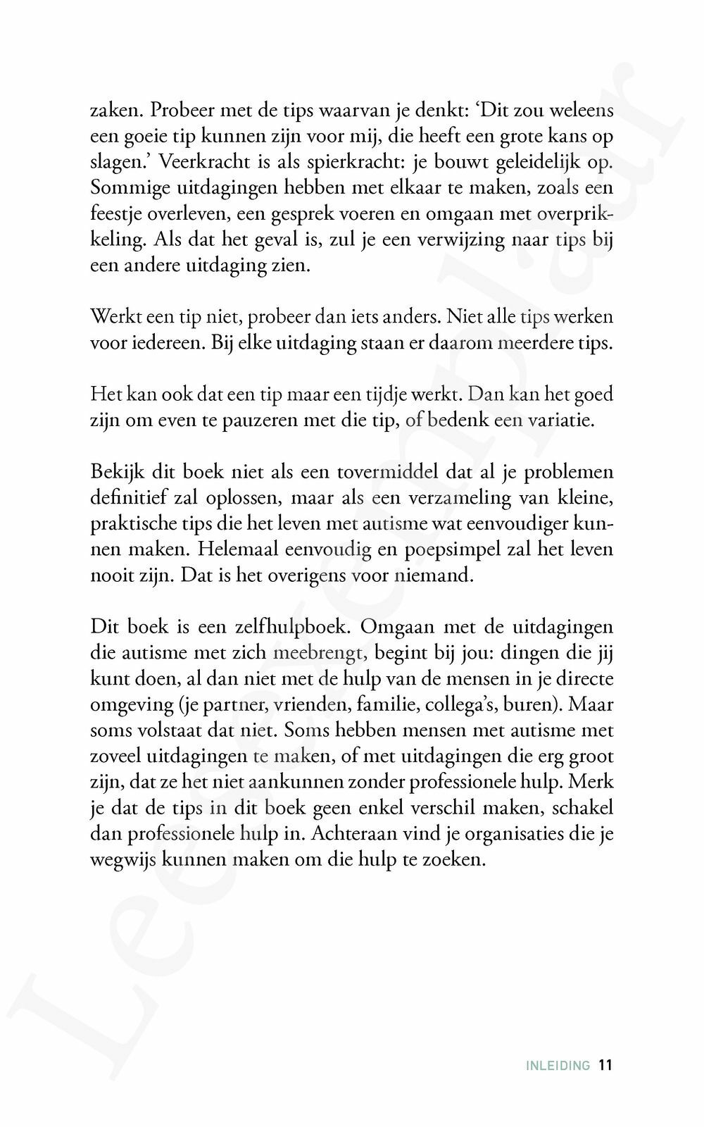 Preview: 100+ Lifehacks voor een eenvoudiger leven met autisme