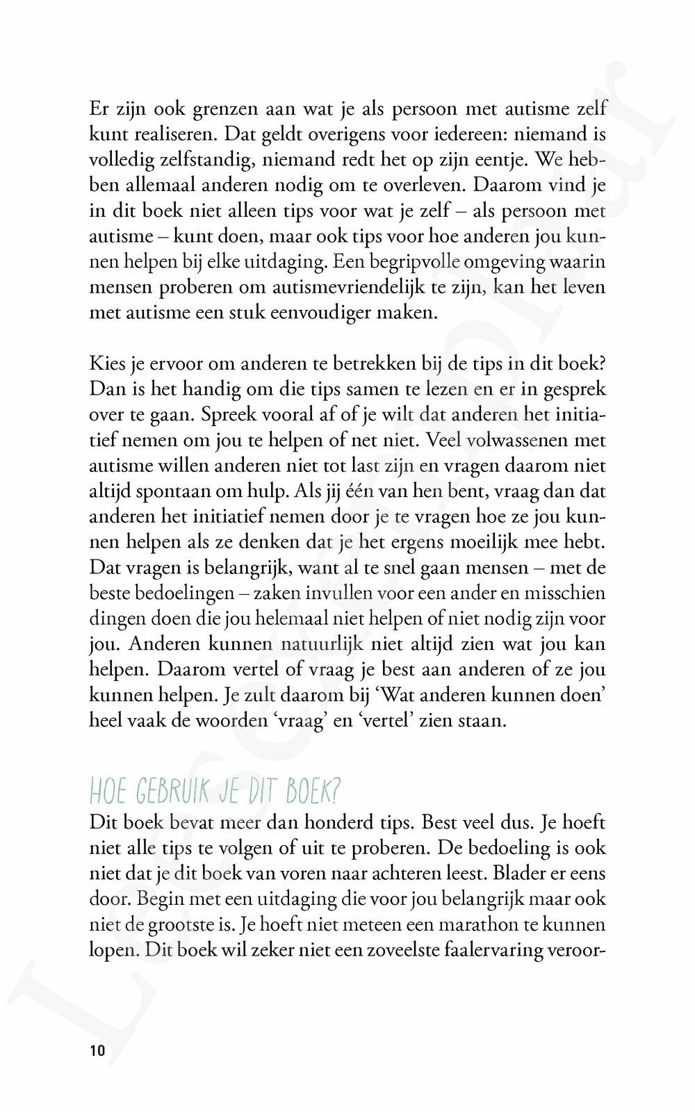 Preview: 100+ Lifehacks voor een eenvoudiger leven met autisme
