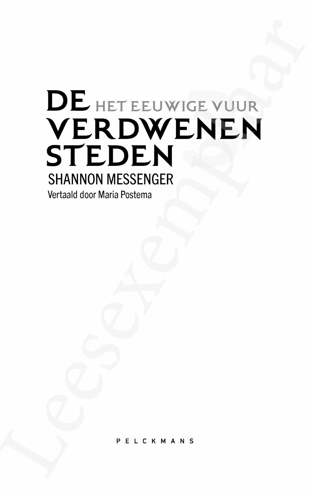 Preview: De Verdwenen Steden 3: Het eeuwige vuur