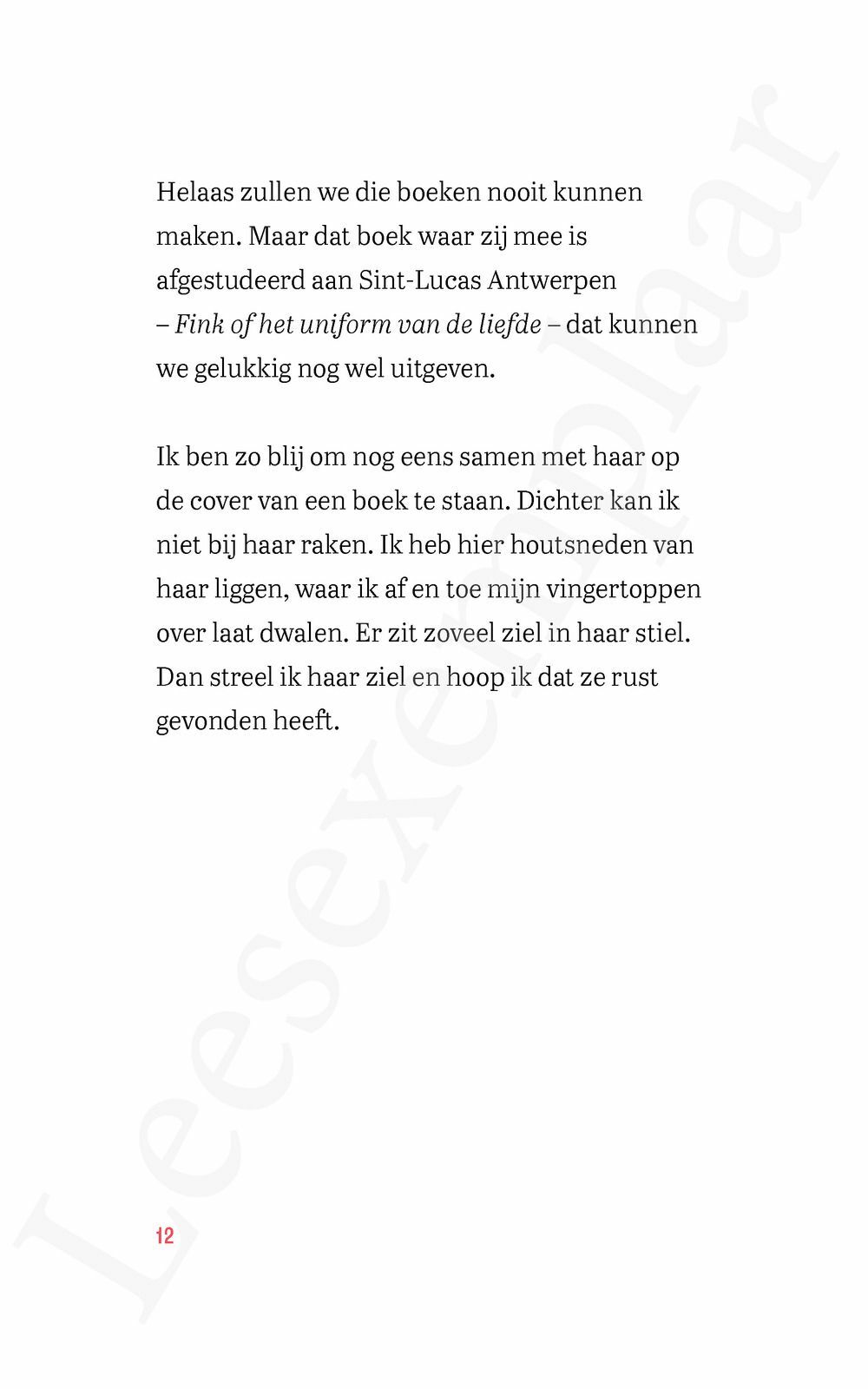Preview: Fink of het uniform van de liefde