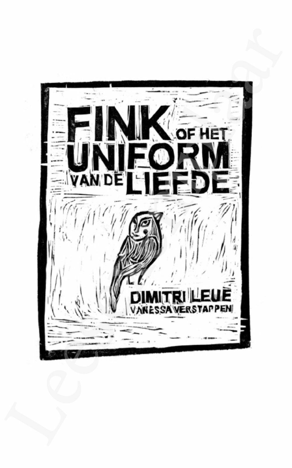 Preview: Fink of het uniform van de liefde