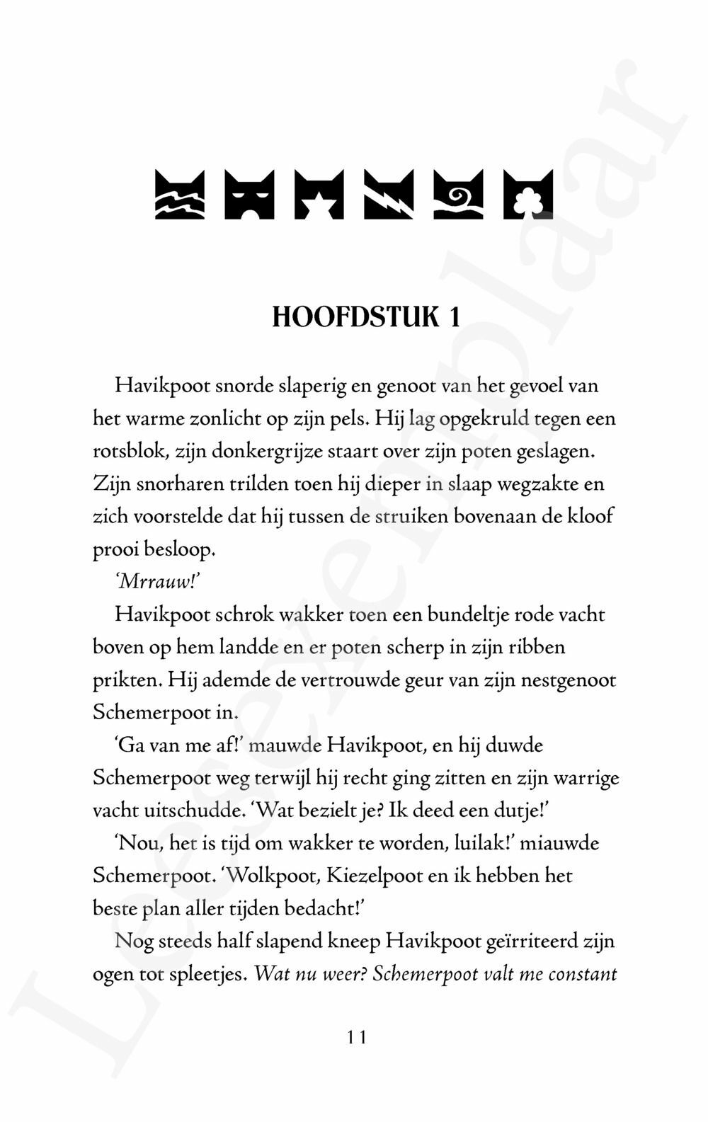 Preview: Warrior Cats - Supereditie: Havikvleugels reis