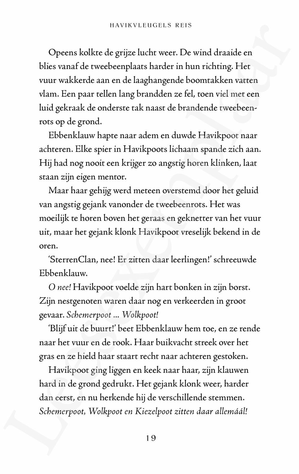 Preview: Warrior Cats - Supereditie: Havikvleugels reis