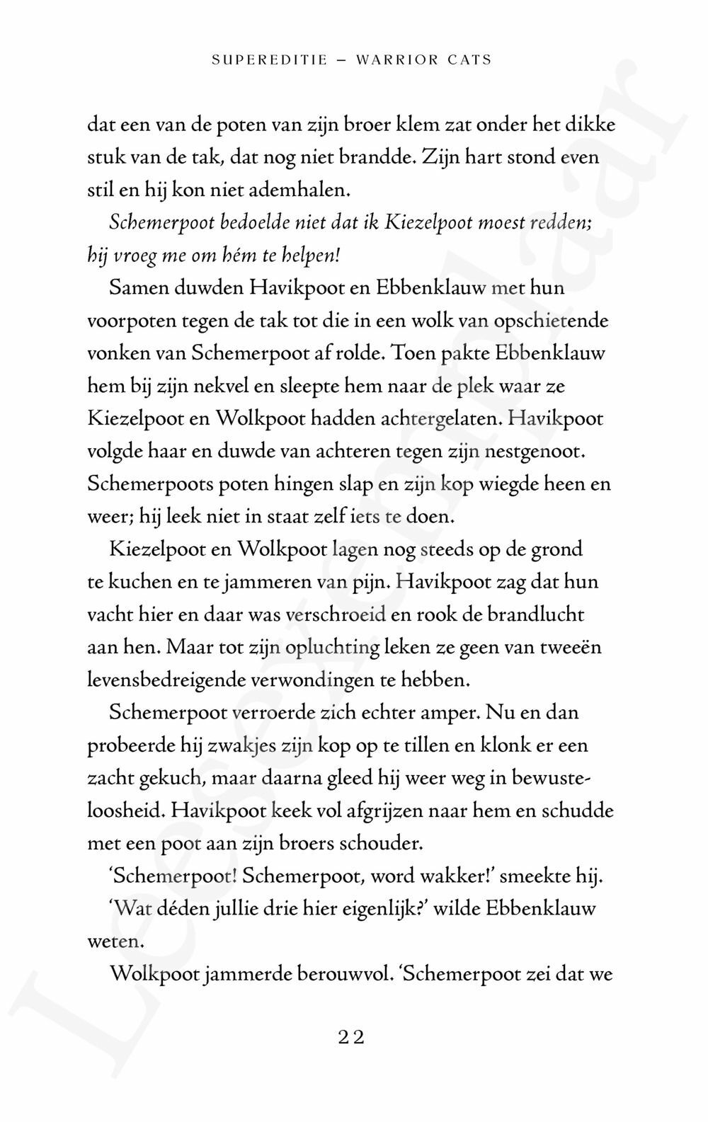 Preview: Warrior Cats - Supereditie: Havikvleugels reis