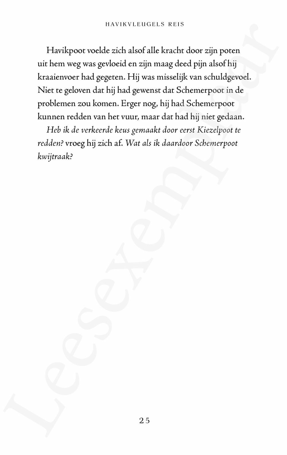 Preview: Warrior Cats - Supereditie: Havikvleugels reis