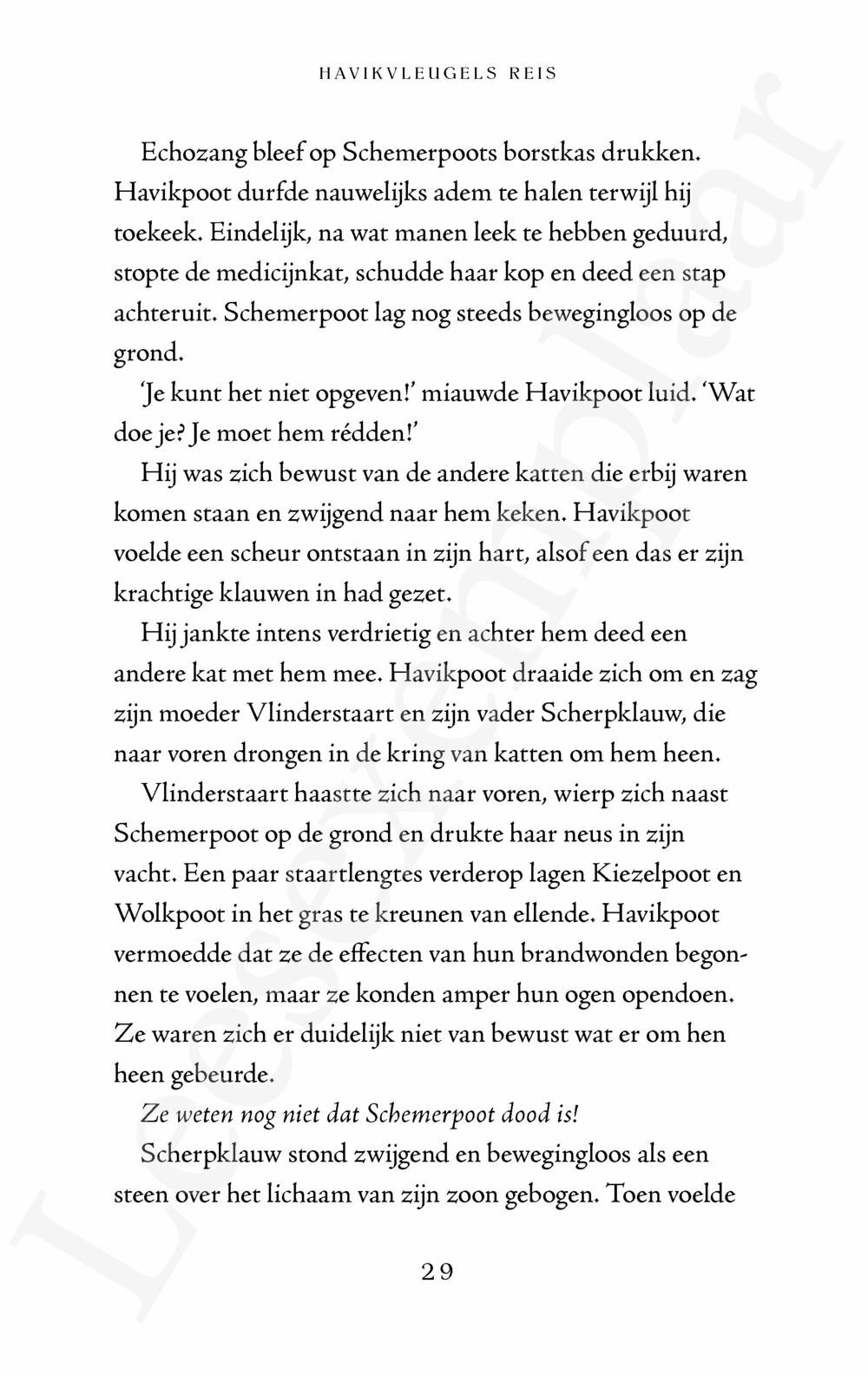 Preview: Warrior Cats - Supereditie: Havikvleugels reis