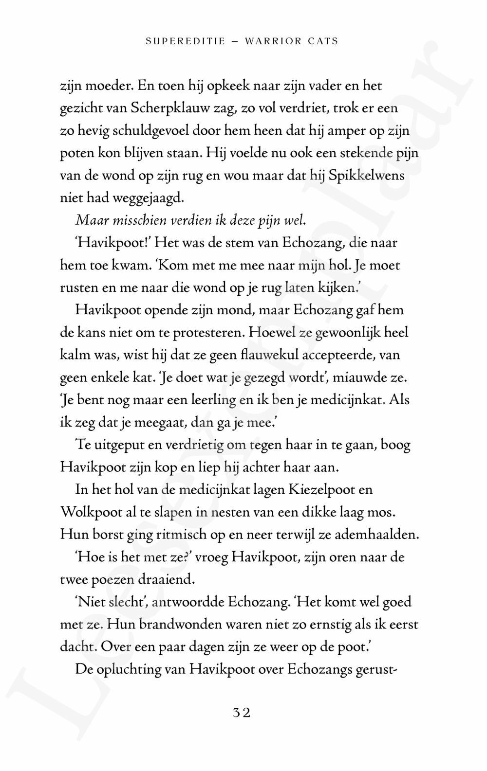 Preview: Warrior Cats - Supereditie: Havikvleugels reis