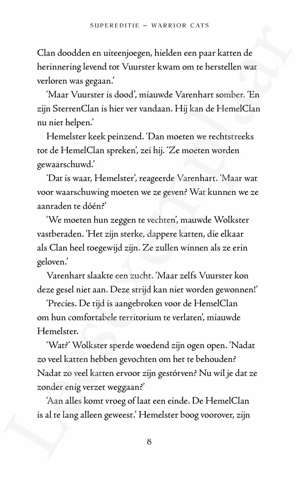Preview: Warrior Cats - Supereditie: Havikvleugels reis