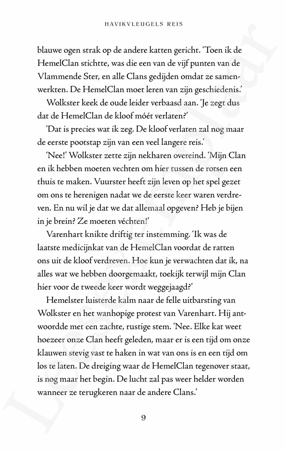 Preview: Warrior Cats - Supereditie: Havikvleugels reis