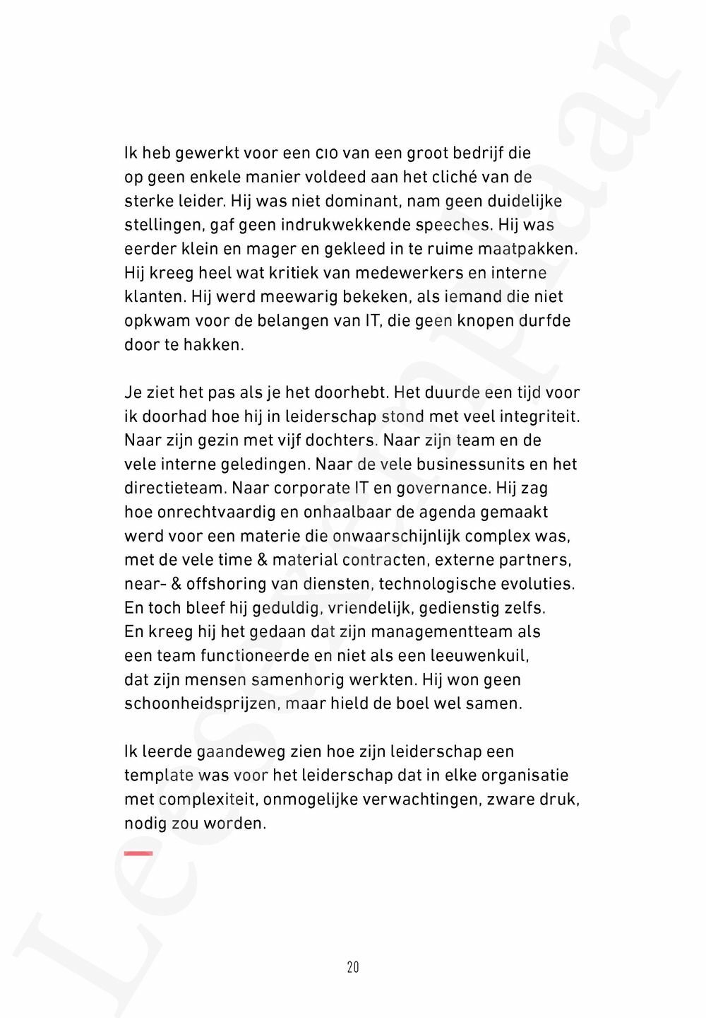 Preview: De leider. Dat zijn wij