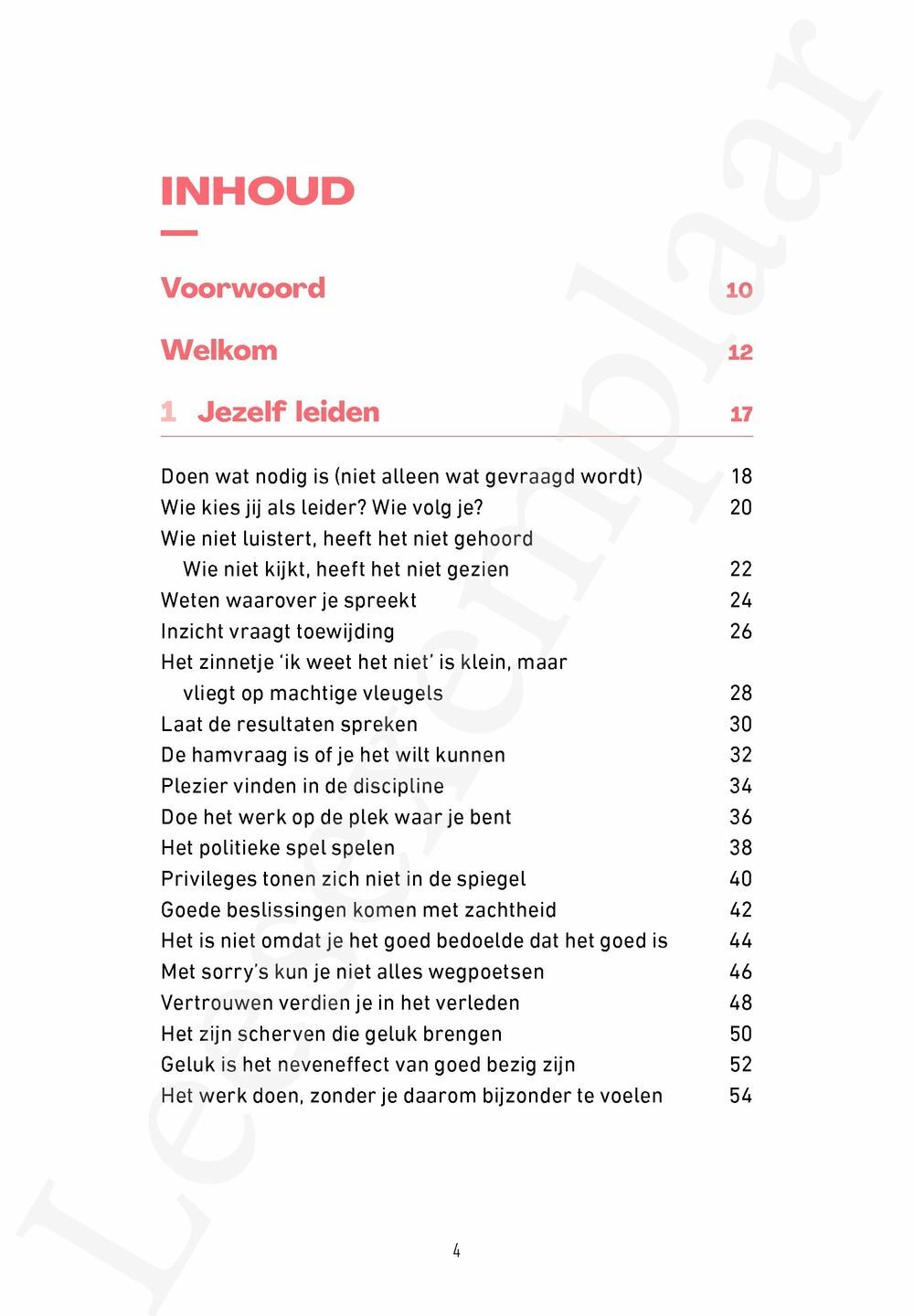 Preview: De leider. Dat zijn wij