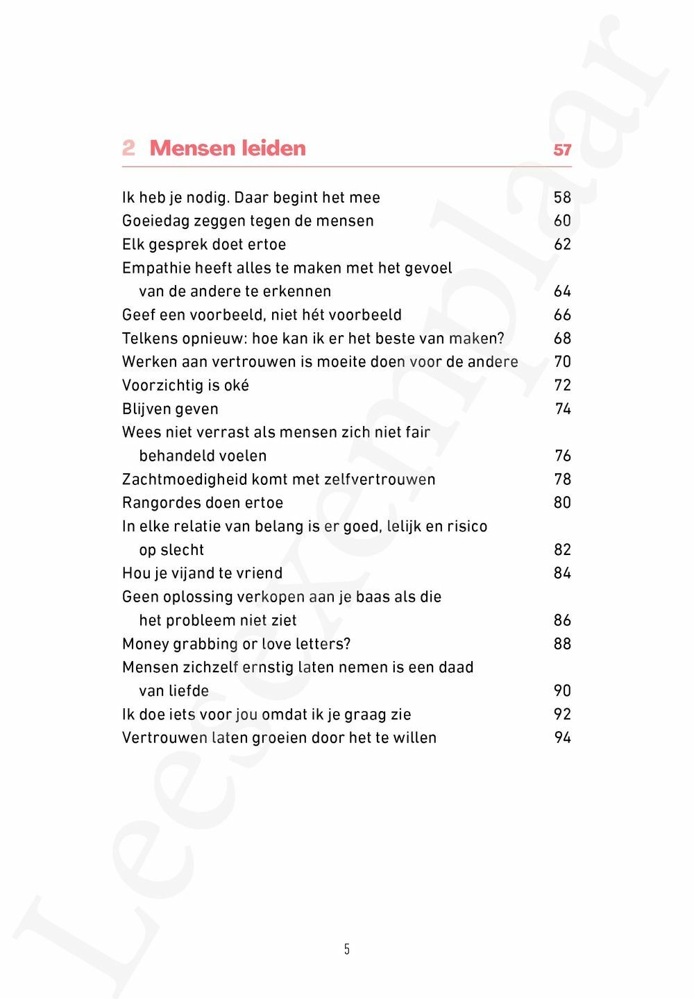 Preview: De leider. Dat zijn wij
