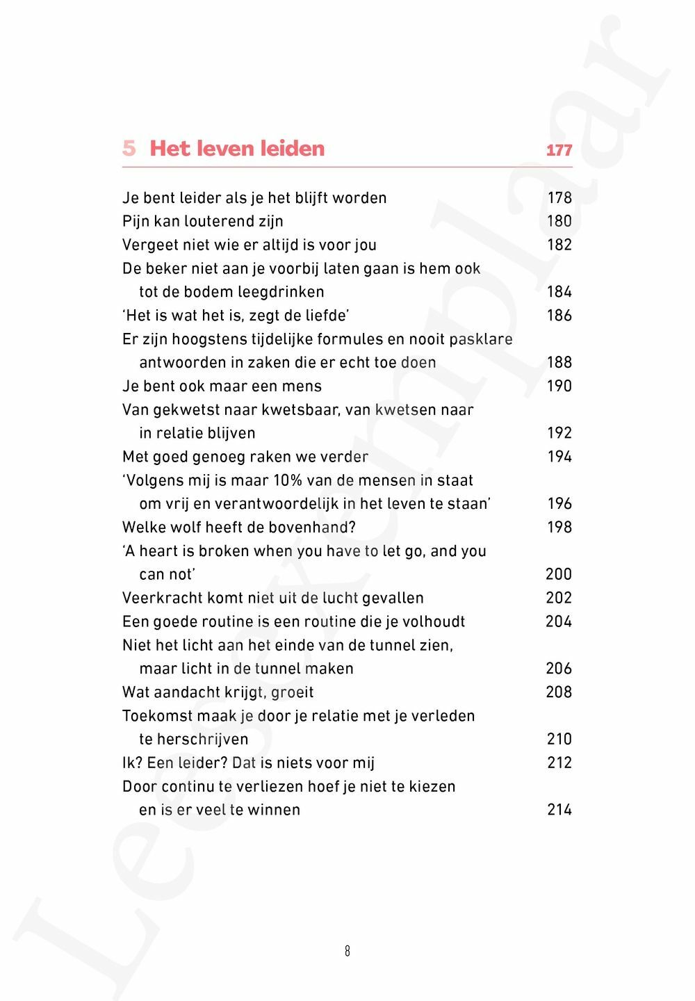 Preview: De leider. Dat zijn wij