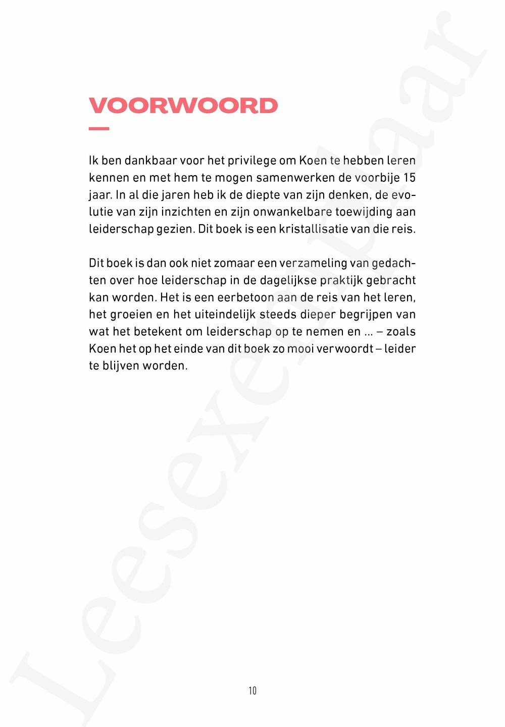Preview: De leider. Dat zijn wij