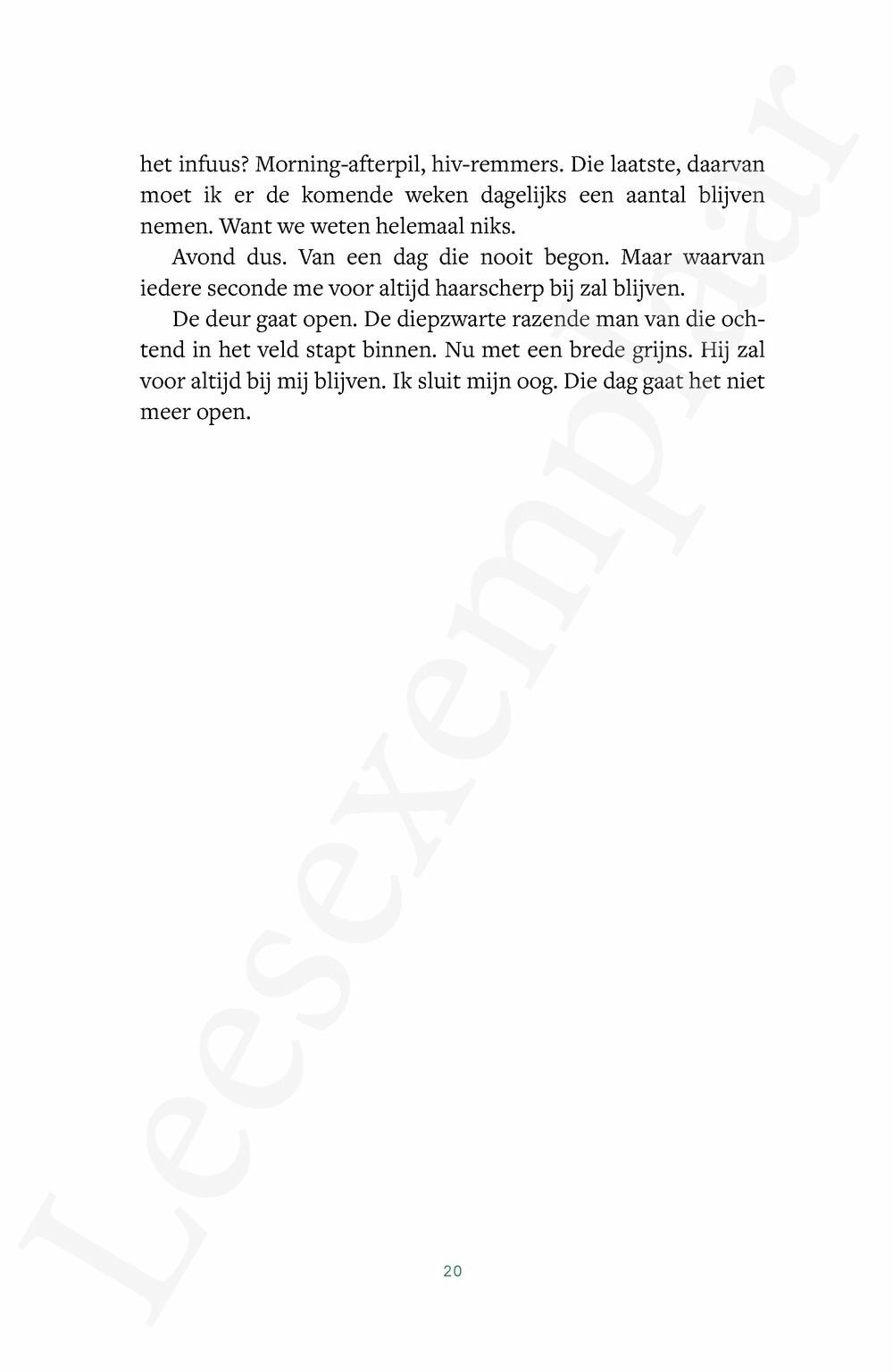 Preview: Het begon toen het voorbij was